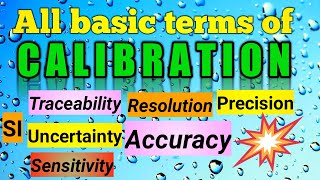 Hindi Terms used in CALIBRATION Interview Questions regarding Calibration [upl. by Lyreb]