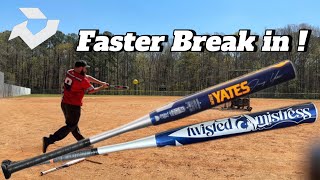 Demarini Twisted Mistress Jeremy Yates Softball Bat [upl. by Ahtnama188]