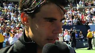 Nadal Reaches First US Open Final [upl. by Madelina]