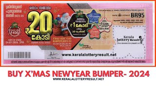 Christmas Bumper 202324  Xmas New Year Bumper 20232024 BR 95 Kerala Lottery  Kerala Next Bumper [upl. by Youlton]