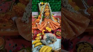 Varalaxmi Pooja lo Hamsini 🥰 devotional time varalaxmi Friday pooja [upl. by Modla161]