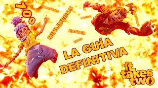 IT TAKES TWO  GUIA DEFINITIVA  100  25 MINIJUEGOS  TROFEOS  LOGROS [upl. by Uhp767]