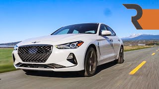 2020 Genesis G70 33T AWD Review  The Twin Turbo Korean AMG Competitor [upl. by Ayaj]