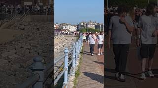 Morecambe promenade on a sunny Saturday [upl. by Shena114]