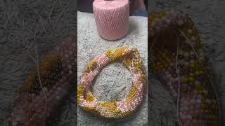 Do you have other questions about the process I’m happy to answer them beadcrochet crochet diy [upl. by Nortna334]