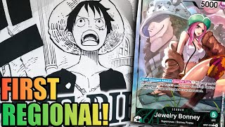 I Went to my FIRST One Piece TCG Regionals with BONNEY [upl. by Pliner]