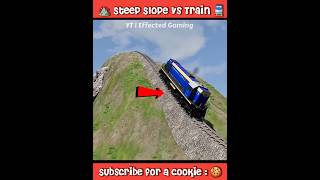 Steep Slope vs Train  Beamng drive [upl. by Joanie]