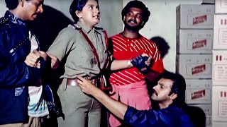 Lady Inspector Renuka  Hindi Dubbed Movie Scene  Bhanupriya Rami Reddy Suman [upl. by Akino]