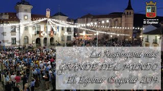 Fiestas de El Espinar  Baile multitudinario LA RESPINGONA [upl. by Aihsal492]