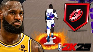 This LeBron James Build is a quotPURE POINT FORWARDquot on NBA 2K25 [upl. by Gninnahc]