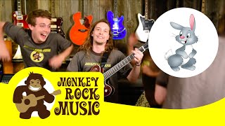 Sleeping Bunnies  Monkey Rock Music  Kids Dance Songs amp Nursery Rhymes [upl. by Larret]