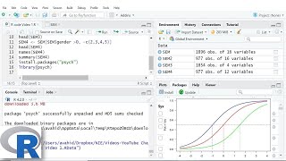 Getting Started with RStudio and R  Part 2 [upl. by Ciryl]