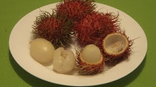 Rambutan Fruit How to Eat Rambutan [upl. by Asertal]