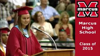 Marcus HS Graduation 2015 [upl. by Purse]