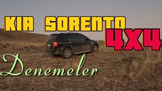 KİA SORENTO 25 crdi 4X4 ARAZİ DENEYİMİ offroad 4x4 kiasorento [upl. by Acinomaj]