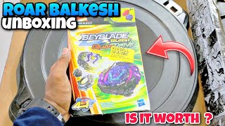 Roar balkesh beyblade unboxing and review  pocket toon [upl. by Veronike]