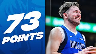 EVERY POINT From Luka Doncics INSANE 73PT CAREERHIGH Performance 🔥  January 26 2024 [upl. by Philis]