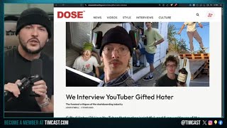 Tim Pool Calls Out Gifted Hater For CORRUPTING Skateboard Culture With HATRED Hes HURTING Skating [upl. by Anahsohs114]