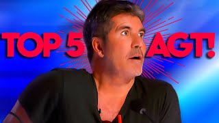 5 AGT Auditions That Will Go Down In History [upl. by Traggat]