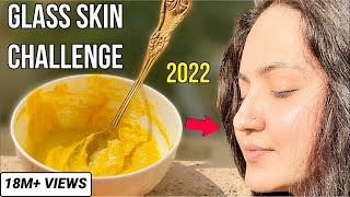 7 DAYS Glass Skin CHALLENGE  Promising a Flawless Glowing Glass Skin in 7 Days  100 Results💕 [upl. by Teufert986]