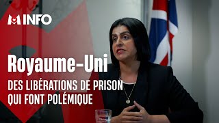 🇬🇧 Des détenus libérés au RoyaumeUni pour désengorger les prisons [upl. by Ellebana]