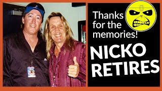 Nicko McBrain retires  Thanks for the memories [upl. by Urson465]