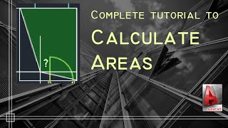 Autocad  Calculate Areas in Autocad Complete tutorial [upl. by Hajidak]