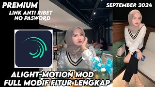 ALIGHTMOTION MOD APK PREMIUM TERBARU 2024 NO IKLAN [upl. by Hamish]