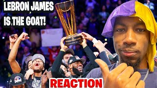 dMillionaire REACTS PACERS vs LAKERS  NBA INSEASON TOURNAMENT CHAMPIONSHIP  LeBron Tournament MVP [upl. by Asiaj]