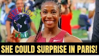 RECENT FOOTAGE OF SHELLYANN FRASERPRYCE IN TRAINING IS ENCOURAGING COULD SHE SURPRISE IN PARIS [upl. by Ragucci]