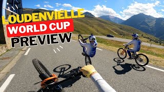 BEST TRACK OF THE YEAR Course Preview  Loudenvielle World Cup Downhill with Dean Lucas [upl. by Balduin]