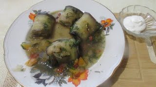 БАКЛАЖАНЫ С ФАРШЕМ – это очень вкусно Шикарный обед или ужин [upl. by Arika]