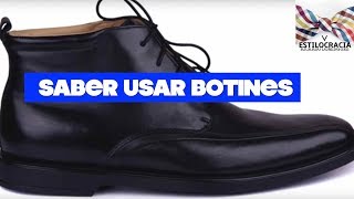 La forma correcta de usar botines [upl. by Ahsar]