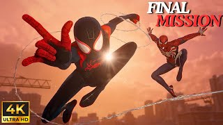 Marvels SpiderMan Miles Morales Final Mission  Miles Morales final mission gameplay [upl. by Florri396]