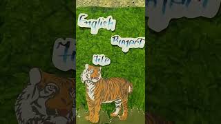 Topic The Tiger King 2 project file projectfilefilecoverartwork englishprojectenglishyoutube [upl. by Staten]