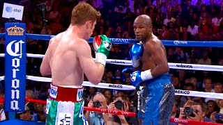 Floyd Mayweather USA vs Canelo Alvarez Mexico  Boxing Fight Highlights  HD [upl. by Juditha]