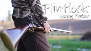 Hunting with Antique MUSKET  Flintlock Muzzleloader Turkey Hunt [upl. by Odysseus742]