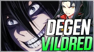 I BRING DEGEN VILDRED BACK GREEN VILDRED with COUNTER BUILD  Epic Seven [upl. by Annovad]