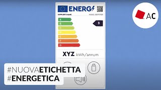 La nuova etichetta energetica degli elettrodomestici [upl. by Ehcropal]