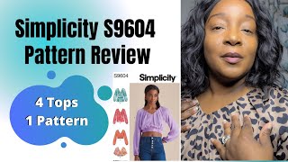 New Sewing Makes  Simplicity S9604 Pattern Review [upl. by Yetak]