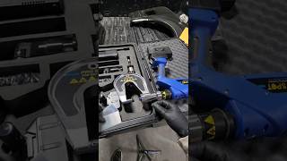 Rivet gun autobody autotechnician carrepairs autorepair [upl. by Bratton]