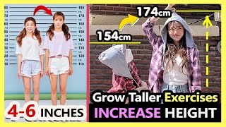 FAST HEIGHT INCREASE EXERCISE 46 INCHES AT HOME  Grow Taller Exercises Before Age 18 [upl. by Sherar]