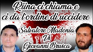 Riina ci chiama e ci da lordine di uccidere Confronto Madonia Salvatore Brusca processo Madonia [upl. by Shakti]