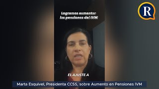 CCSS aprueba aumento en Pensiones del IVM [upl. by Stannfield228]