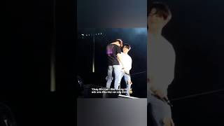 Jungkook ran towards Jimin and asked to stroke his hair i really like this moment🥲 jikook [upl. by Phene]