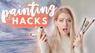 10 Simple Acrylic Painting Tips  Dos amp Donts Be a Better Painter [upl. by Lauralee]