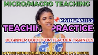 Using Lattice Method to teach Multiplication from Grade 4 to Grade 9 [upl. by Jeno]