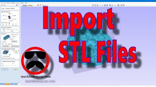 Importing STL Files  Part 20  Vectric For Absolute Beginners [upl. by Kristo]