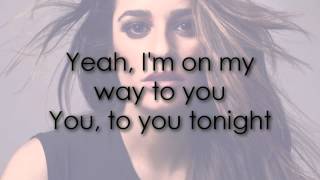 Lea Michele  On My Way Lyrics [upl. by Waldner518]