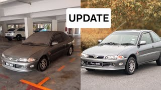 PETRA 1800 Update  2000 Proton Putra 18 EXi  New registration number  New radio  Memorabilia [upl. by Jaime]